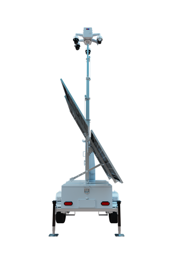 Surveillance Cctv Trailer Mobile