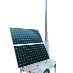 Solar Mobile Surveillance Tower