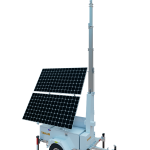 Solar Mobile Surveillance Tower