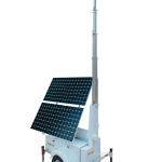 Solar Mobile Surveillance Tower