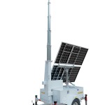 Solar Mobile Surveillance Tower