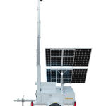 Solar Mobile Surveillance Tower