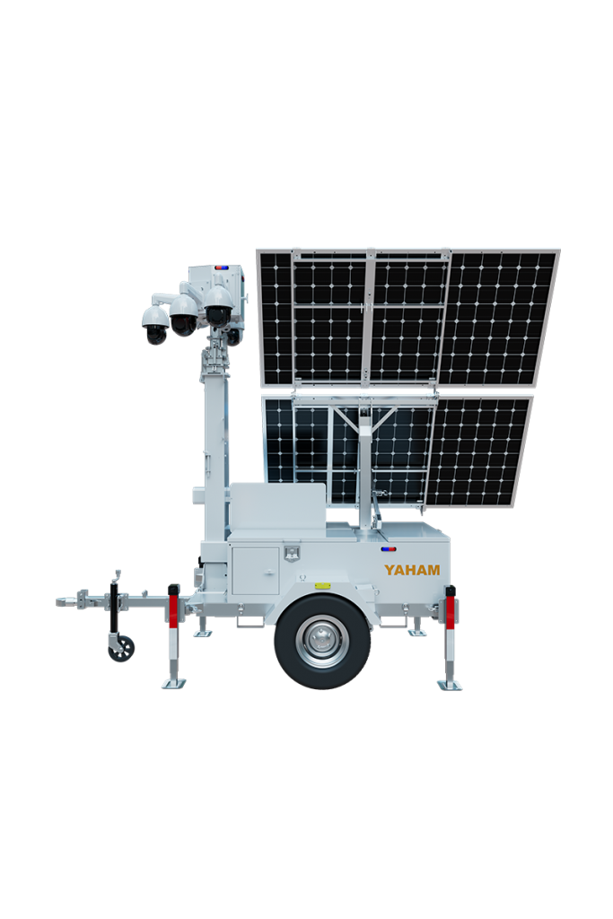 4g Solar Light Tower for Cameras