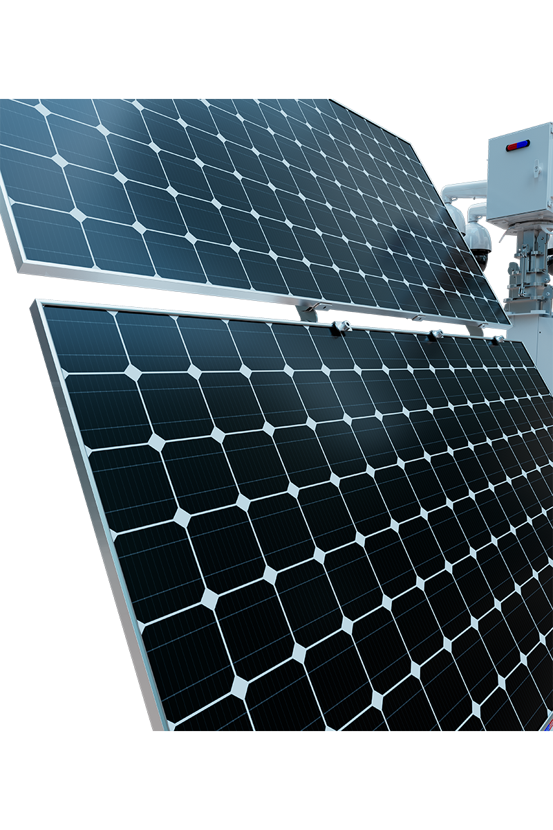 4g Solar Light Tower for Cameras