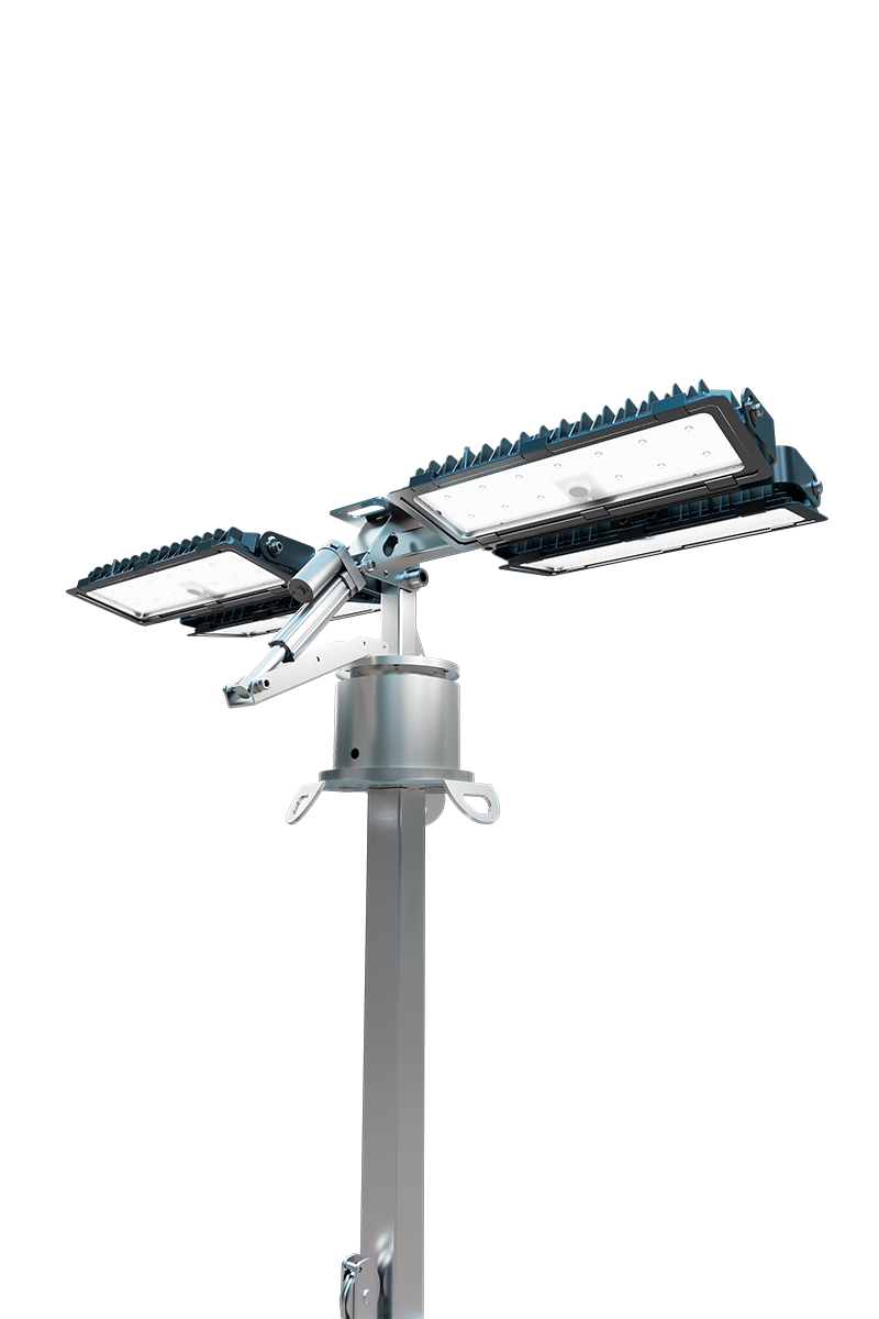 Solar Mobile Lighting Tower