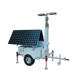 Solar Mobile Lighting Tower